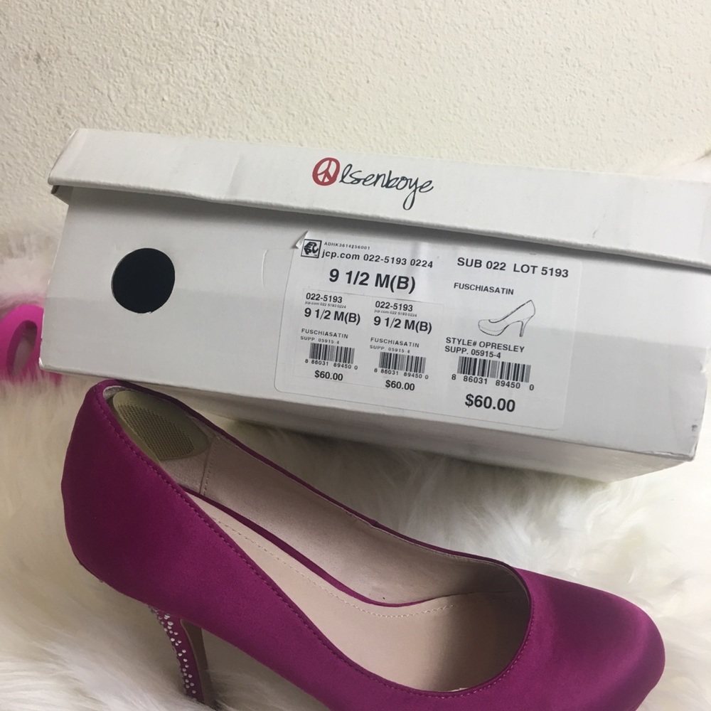 Pink Platform Pumps - Picture 5 of 5